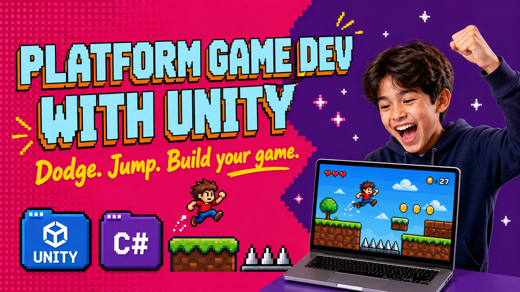 Platform Game Developer with Unity